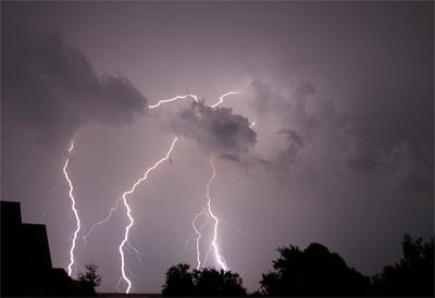 la nature en furie