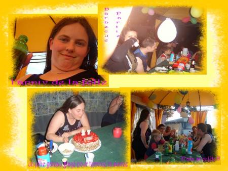 l'anniv de ma soeur